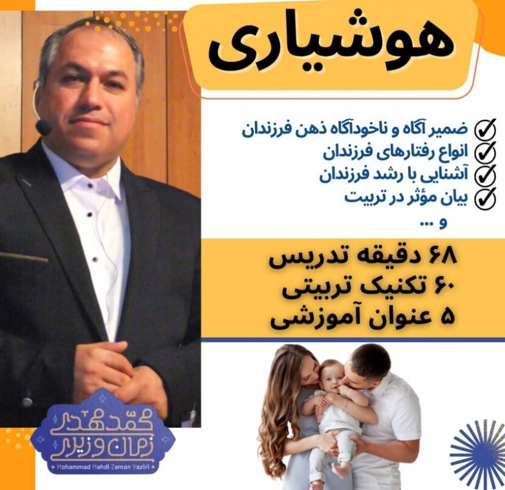 شخصیت فرزندت را بساز-کارگاه هوشیاری